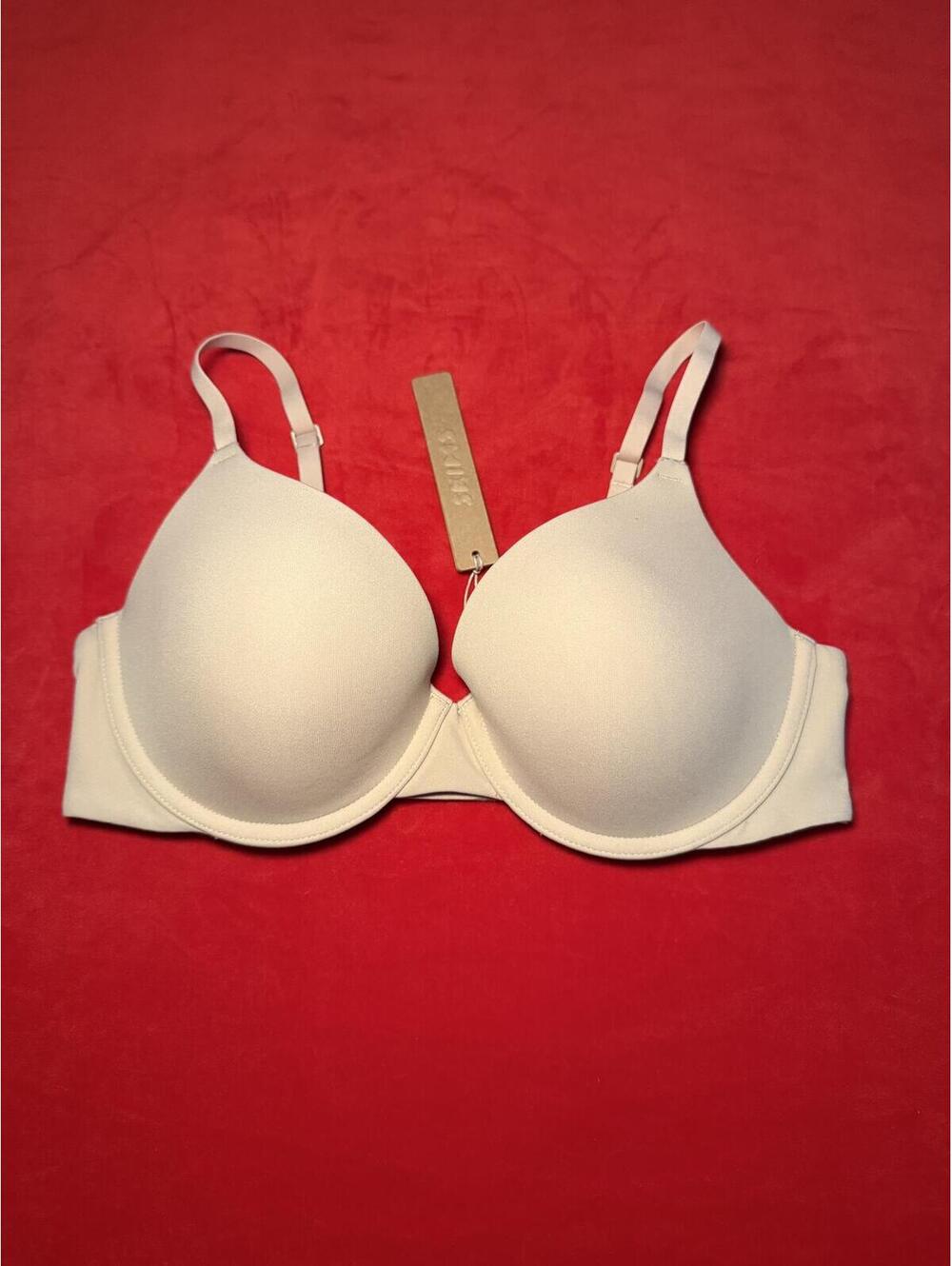 Skims Fits Everybody T Shirt Bra Color Mica Size 32DDDD